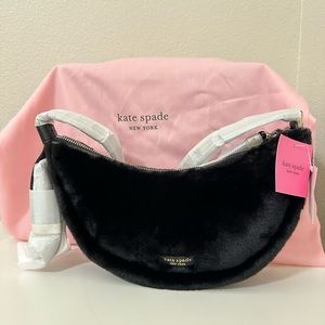 Kate Spade Smile Faux Fur Small shoulder bag